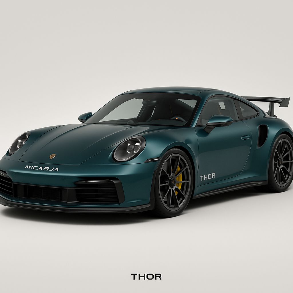 Premium Porsche 992 Turbo S widebody by Micarja Racing – Micarja 992 THOR front view