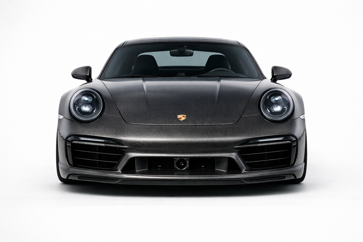 Bespoke Porsche Projects 992.1 Turbo S front studio view