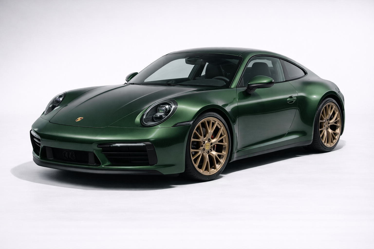 porsche widebody vs oem design standard porsche 992 front three quarter view