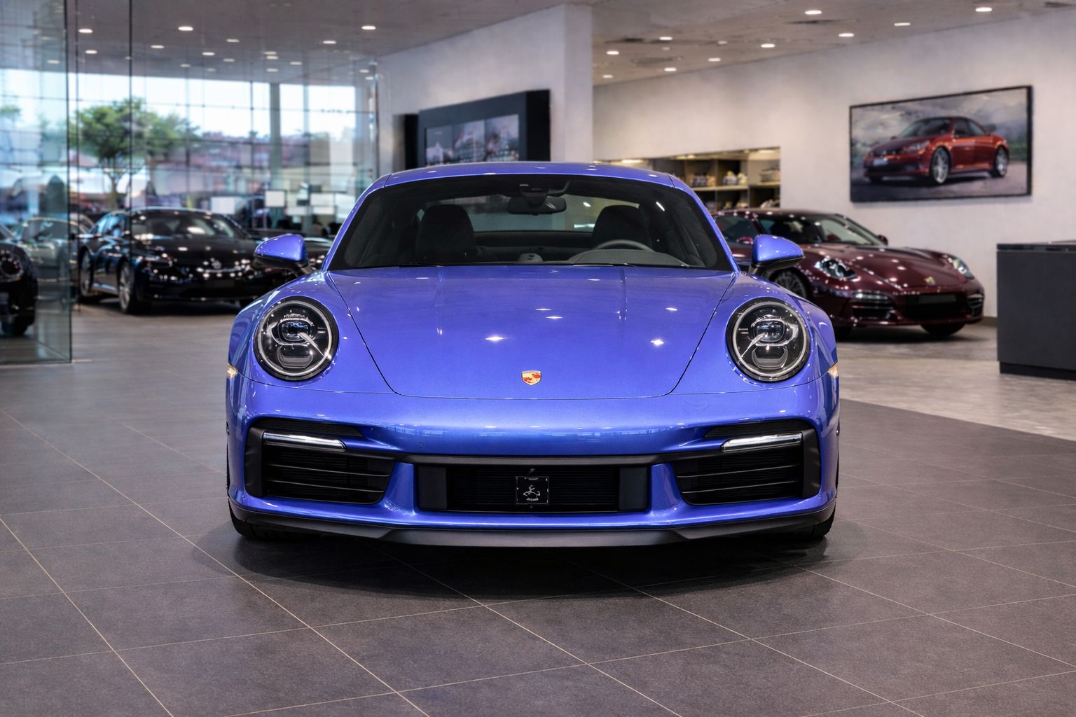 Bespoke Porsche Projects 992.2 Turbo S front studio view