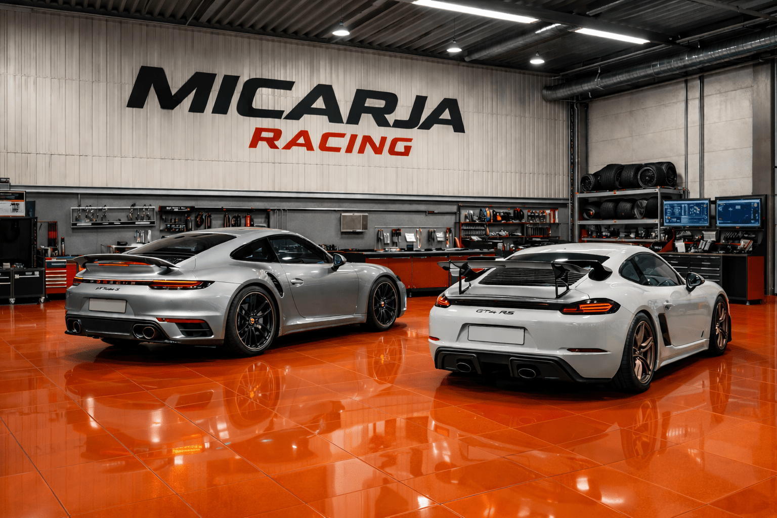 Micarja Racing workshop for bespoke Porsche builds in Europe
