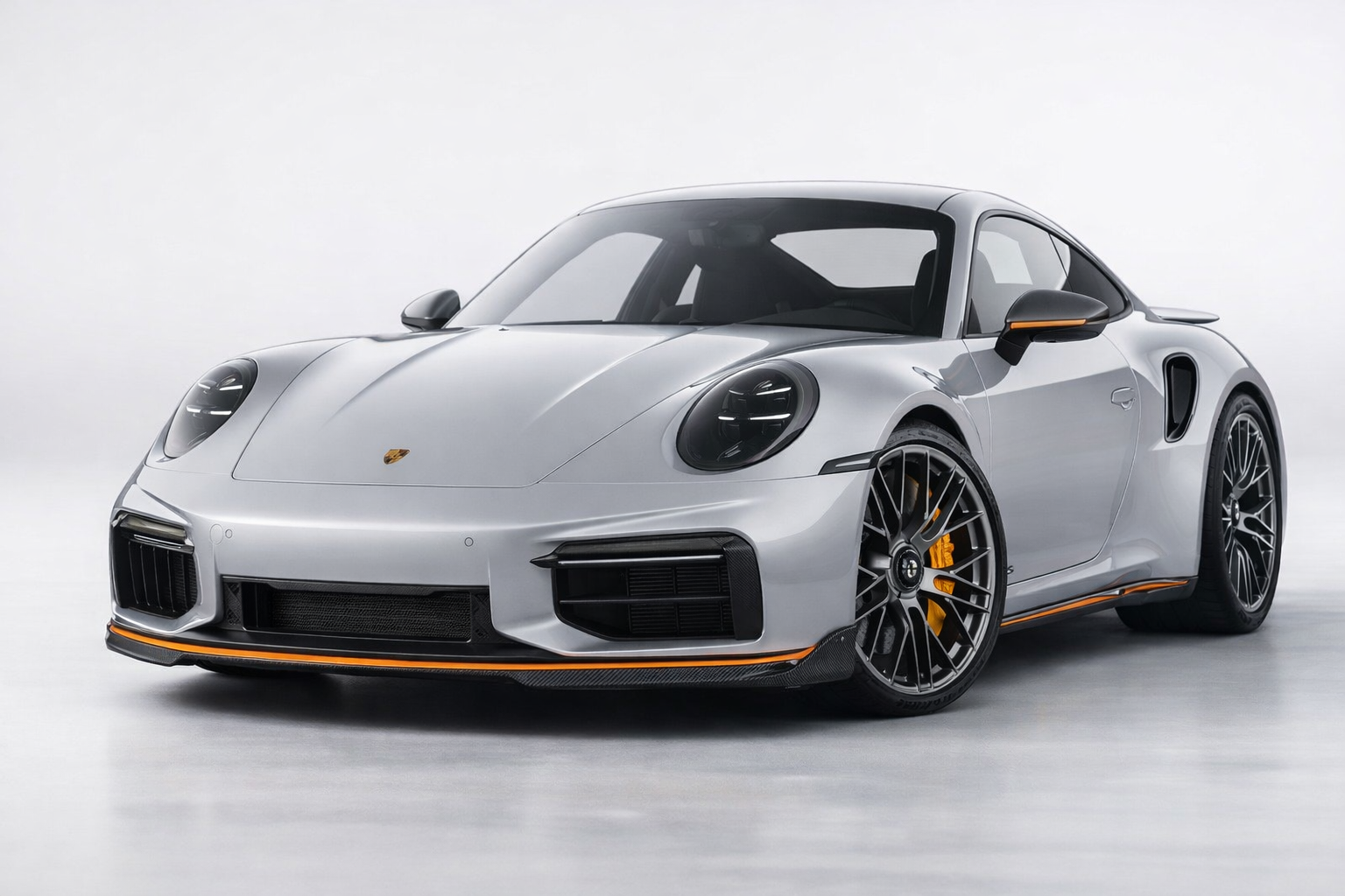 porsche stance wheel fitment lowered suspension front view