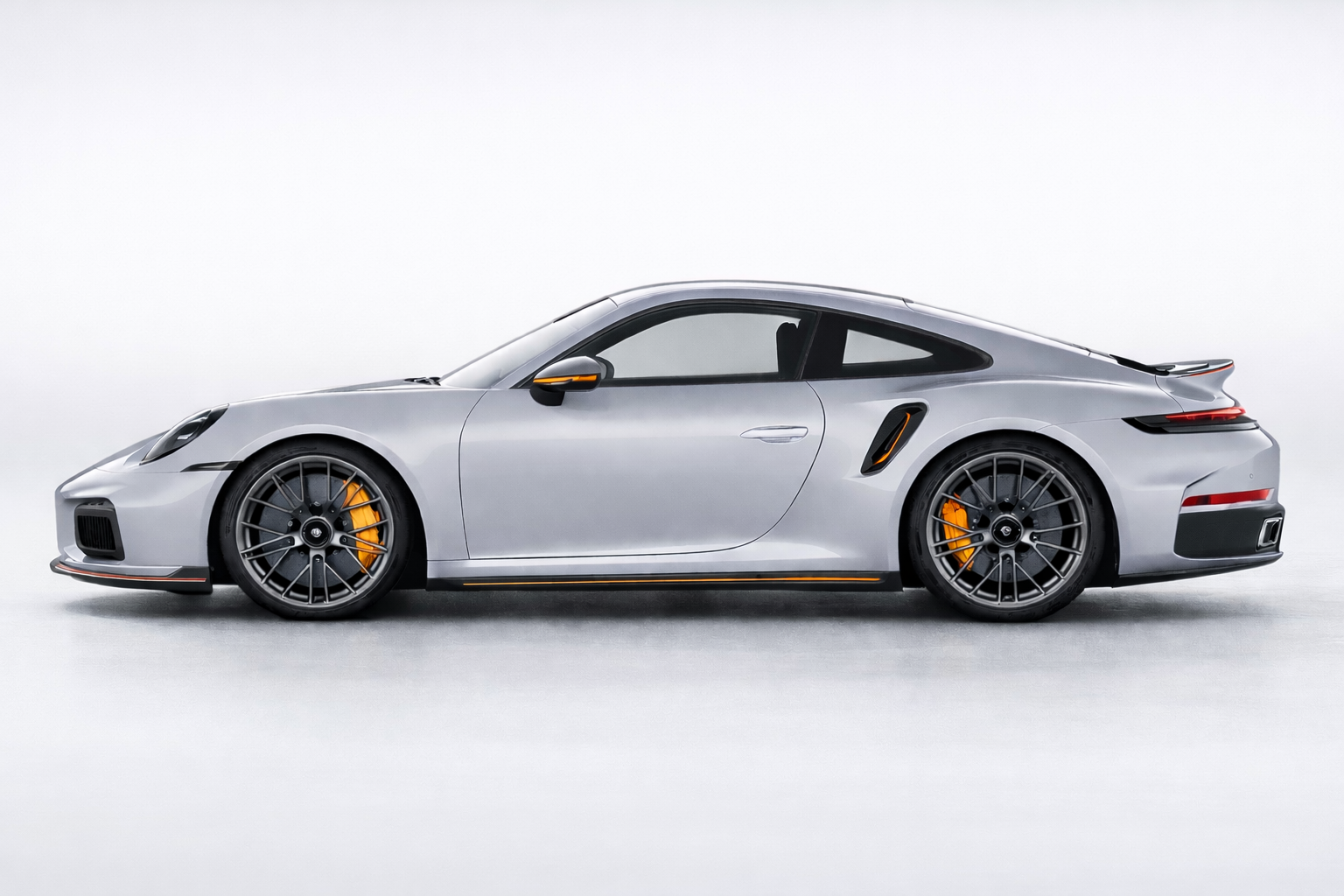 widebody porsche stance side profile aggressive design