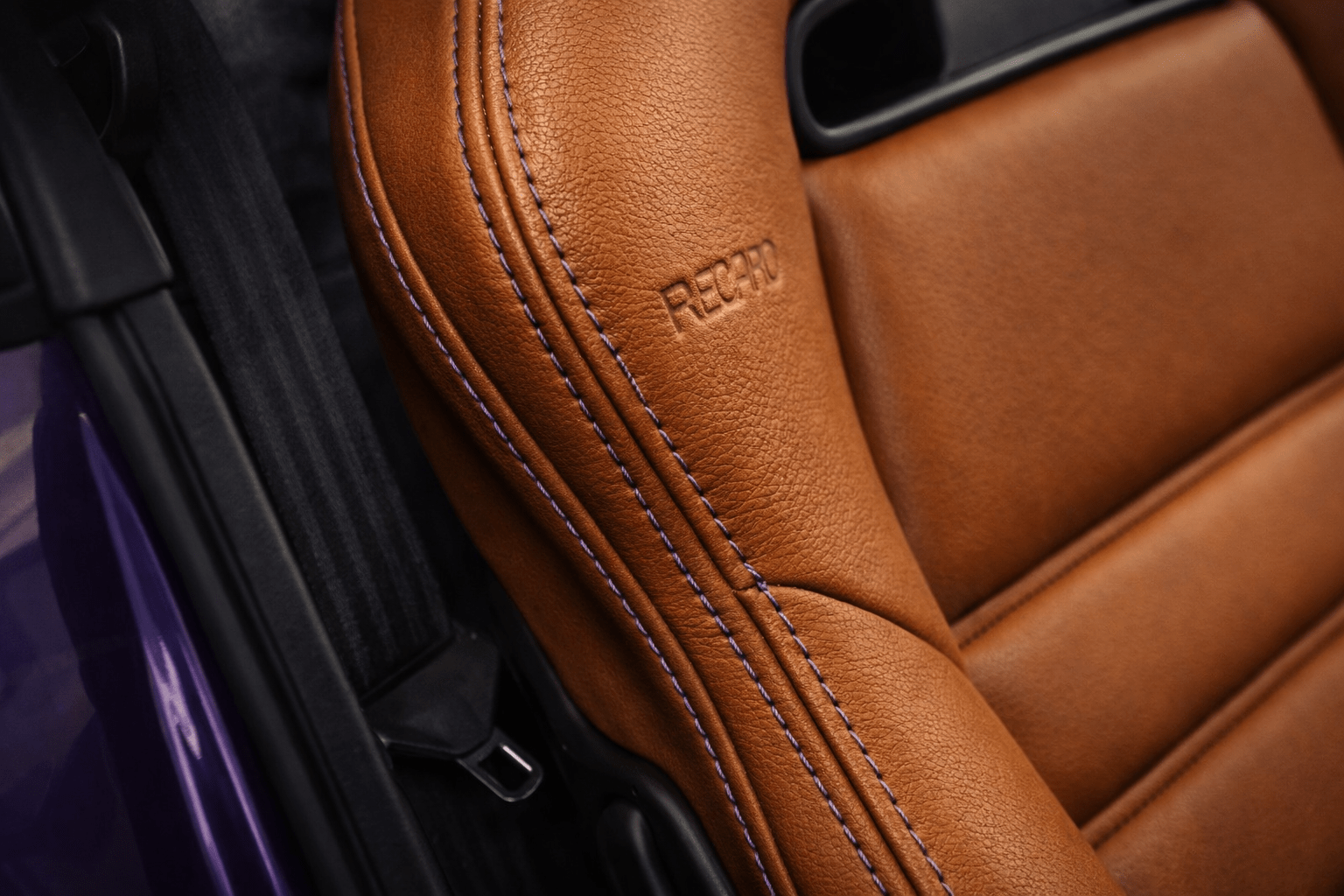 Recaro interior detail for a Porsche 911 cabin by Micarja Racing