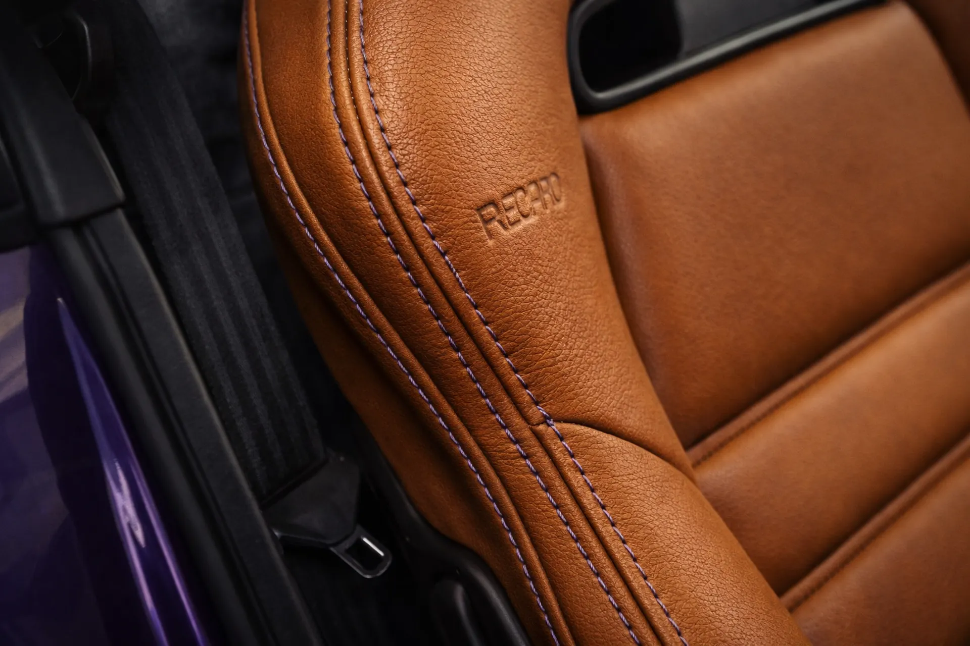 bespoke Porsche build interior detail with leather and material craftsmanship