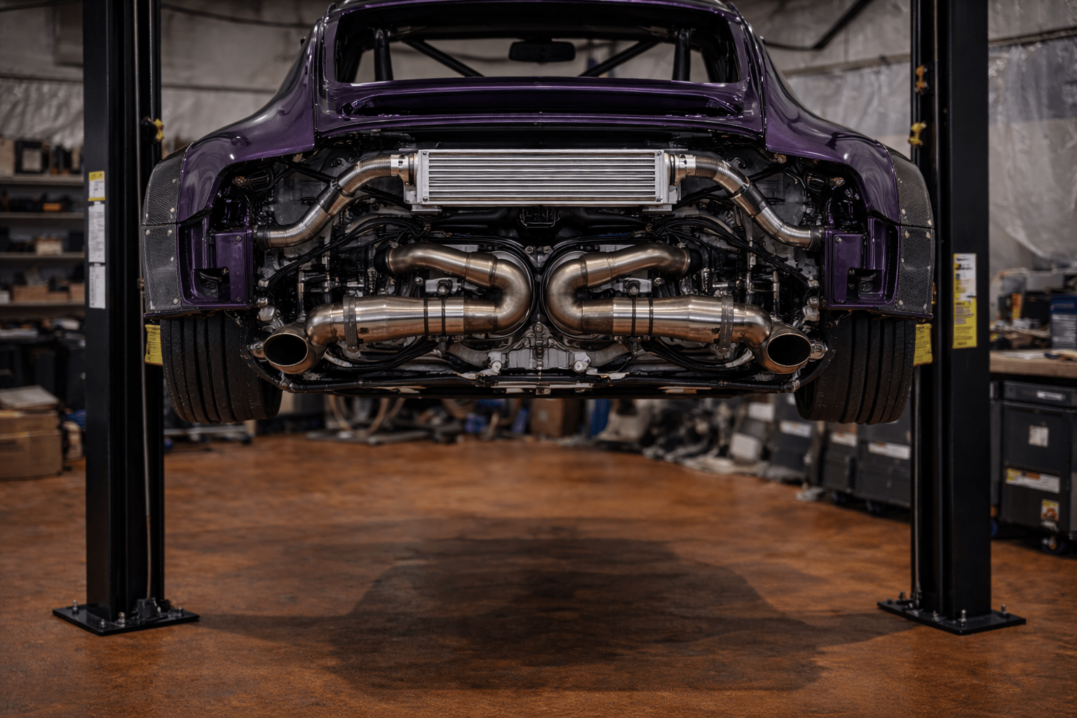 Bespoke Porsche body and powertrain engineering development
