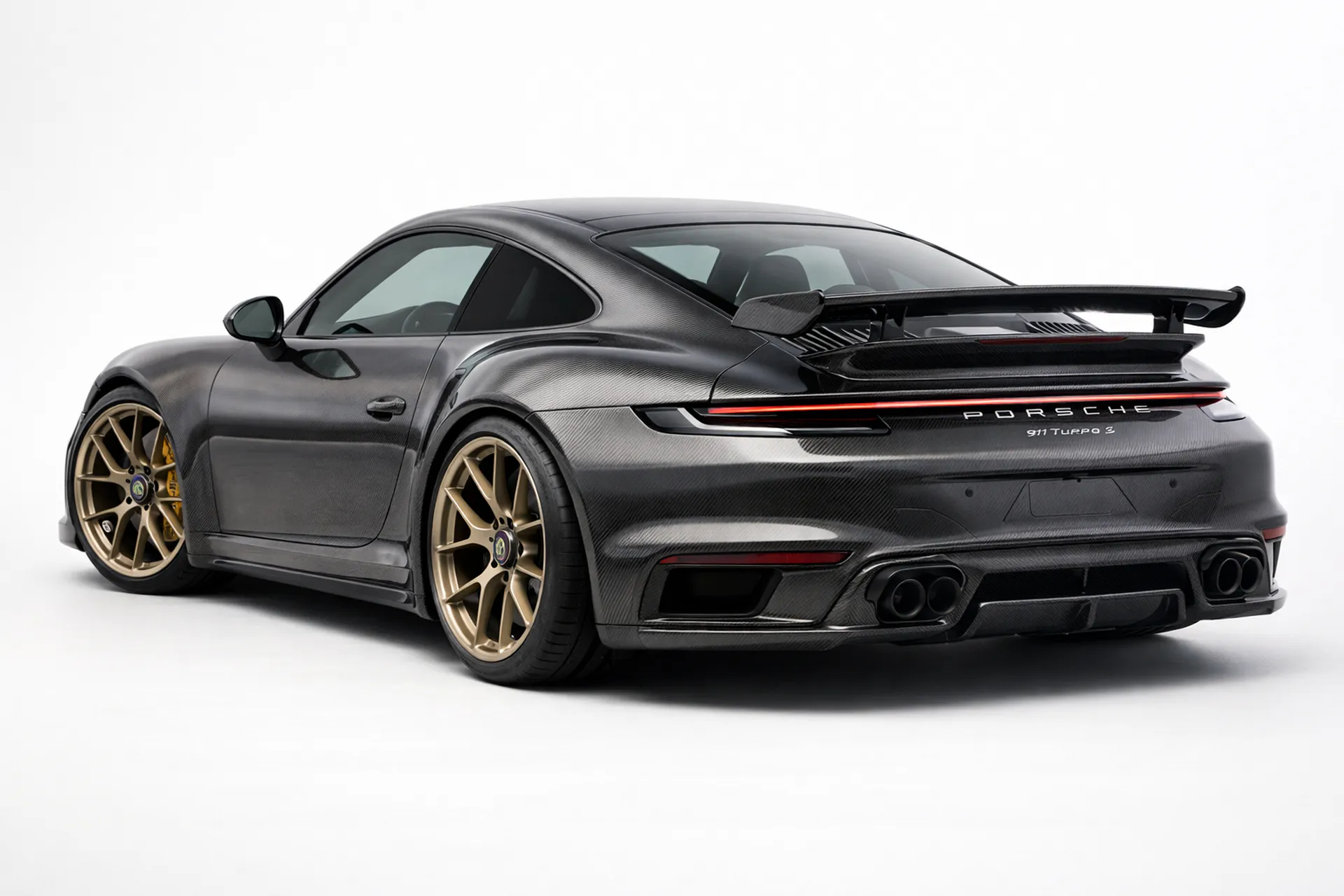 coachbuilding vs tuning Porsche rear OEM plus carbon design example
