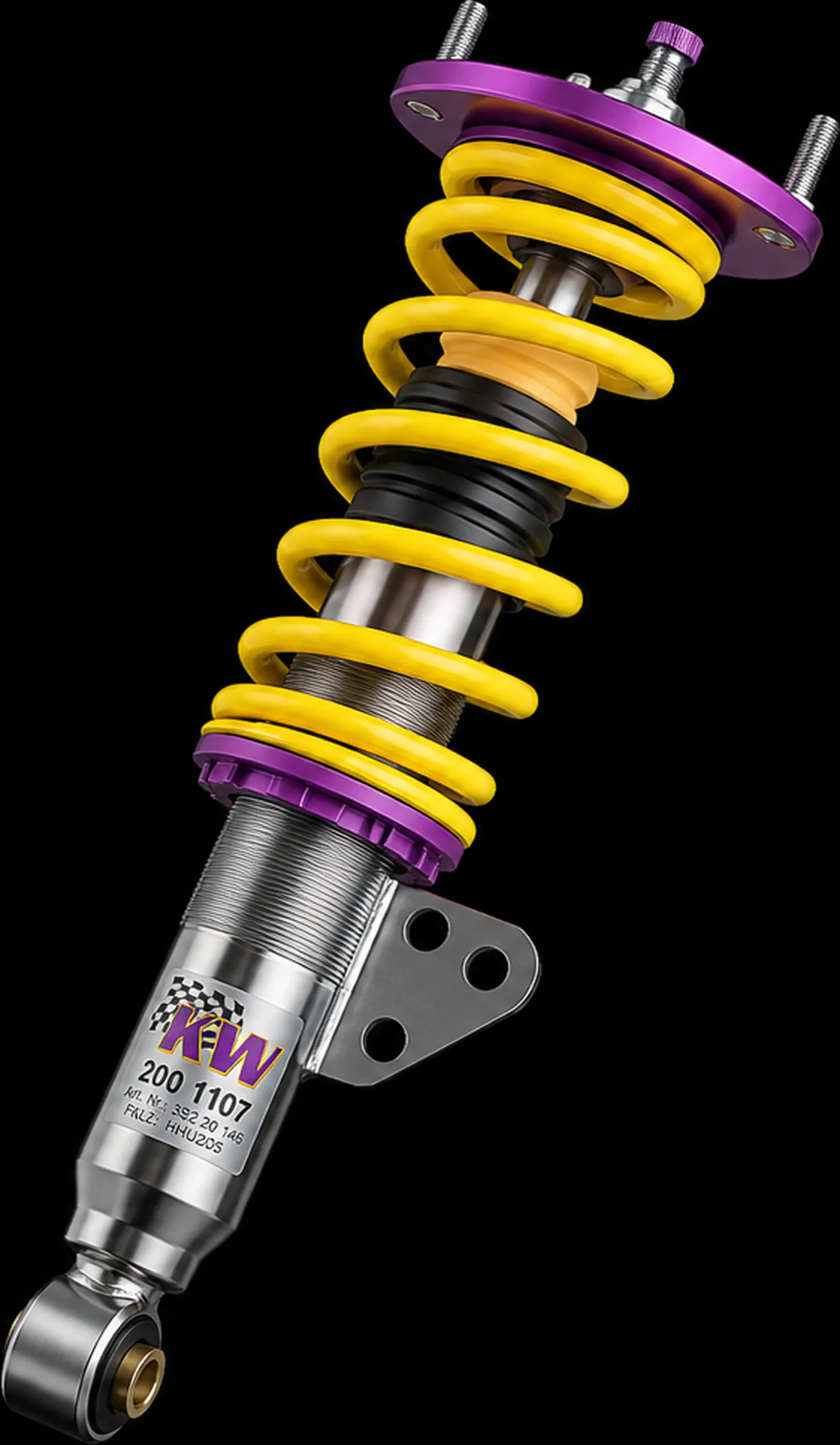 Porsche coilovers guide suspension detail KW performance engineering