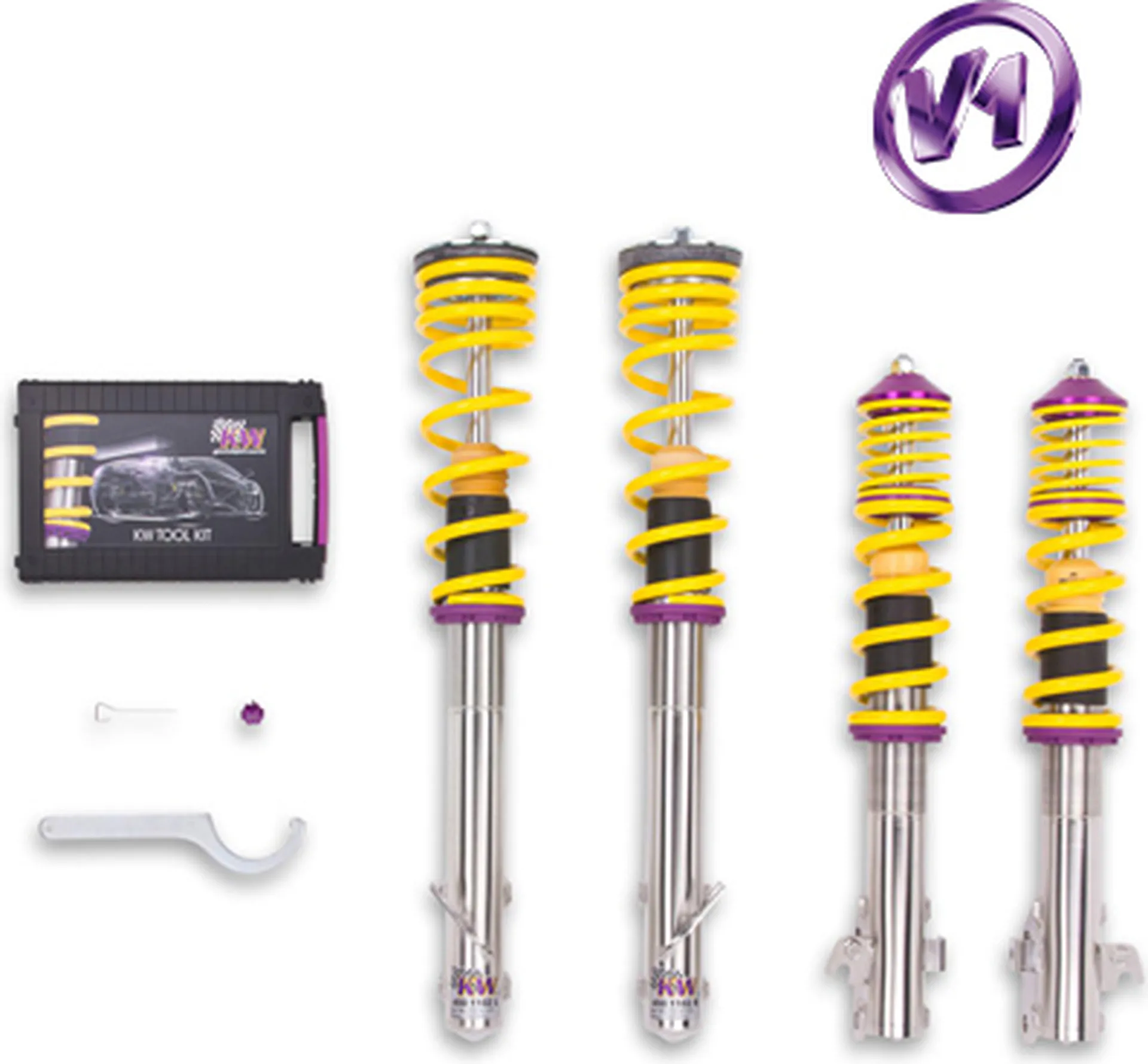 Porsche coilovers guide KW V4 suspension system high performance setup