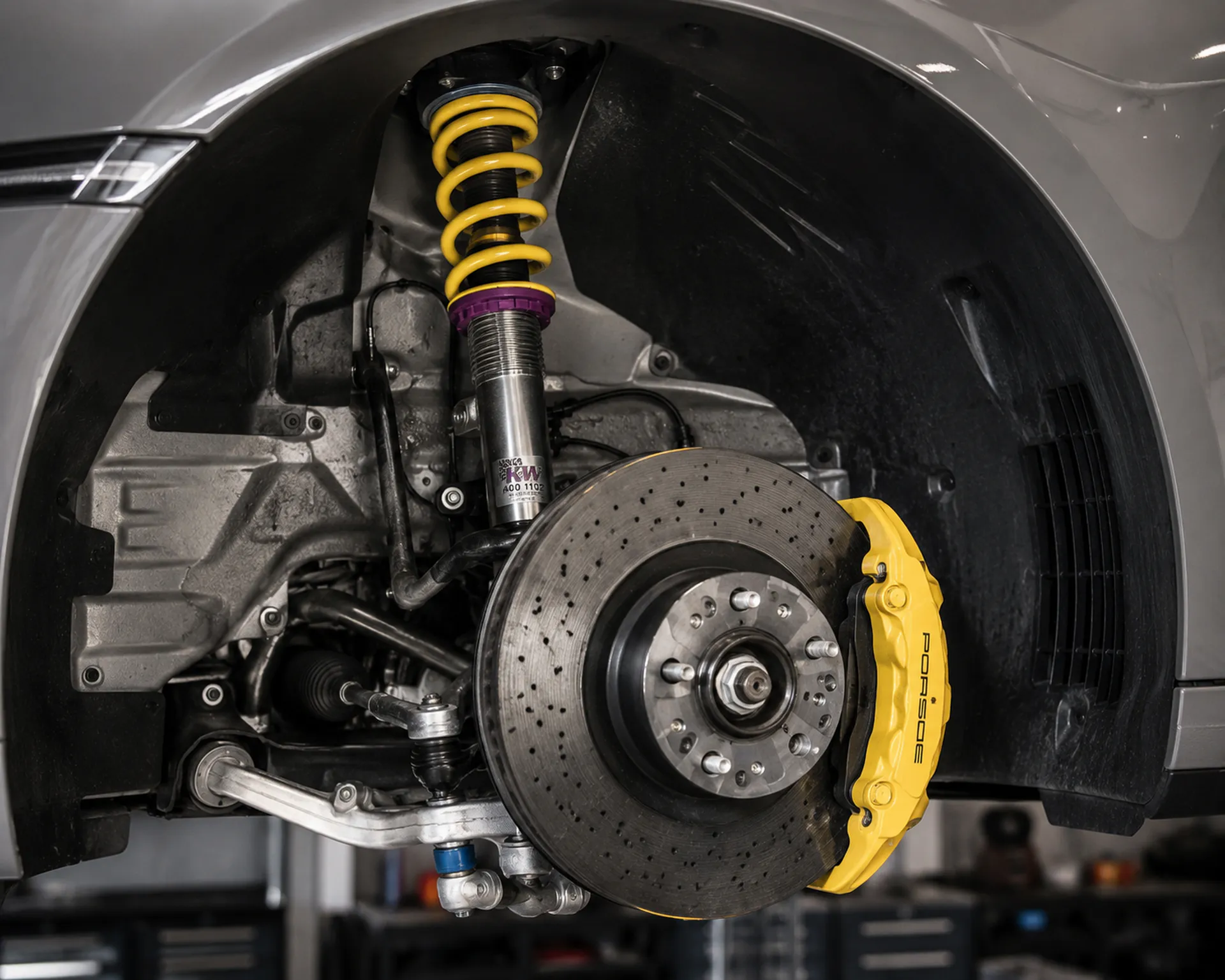 Porsche 992.1 suspension and chassis engineering
