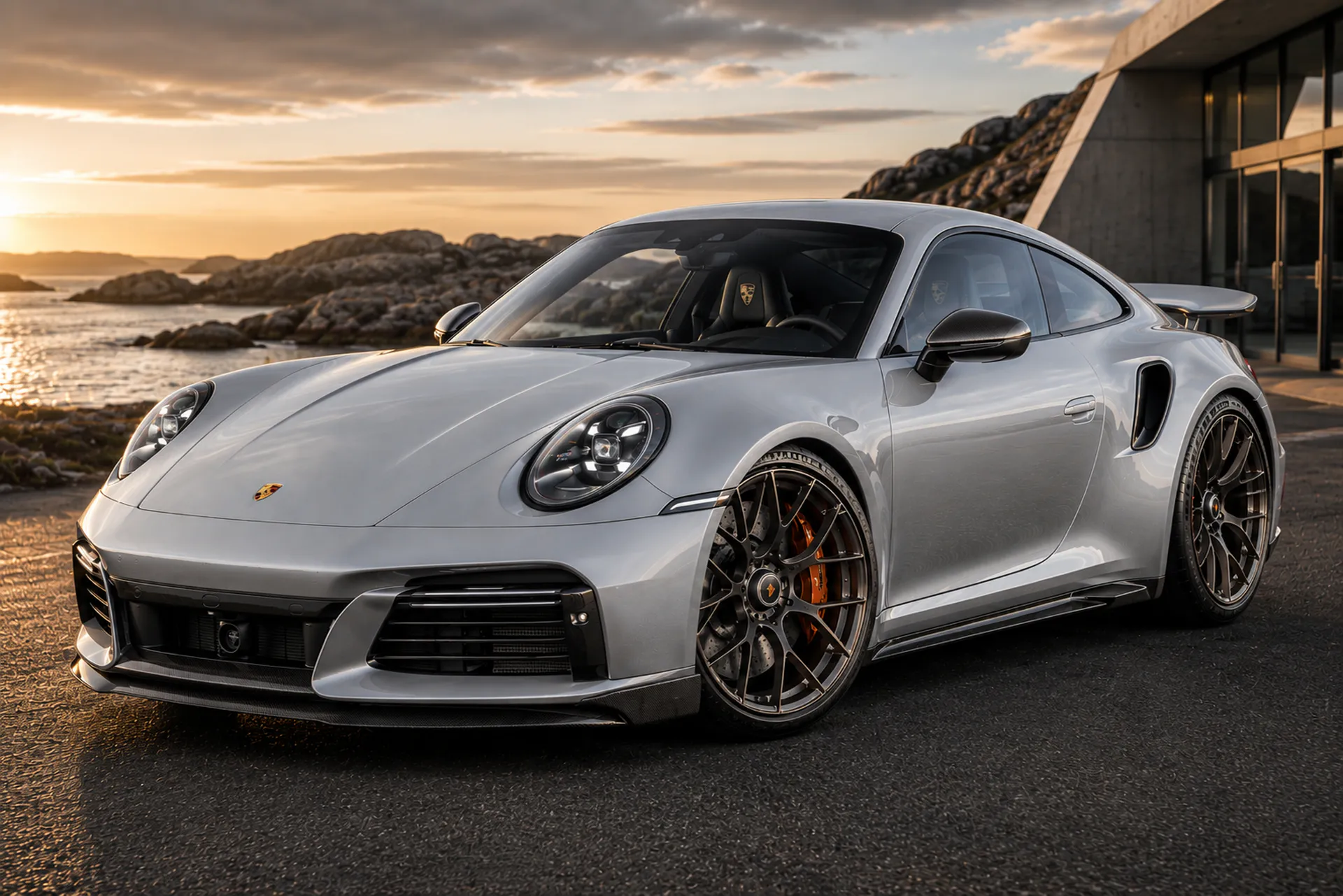 Micarja Racing Porsche 992.2 Turbo S three-quarter front exterior design