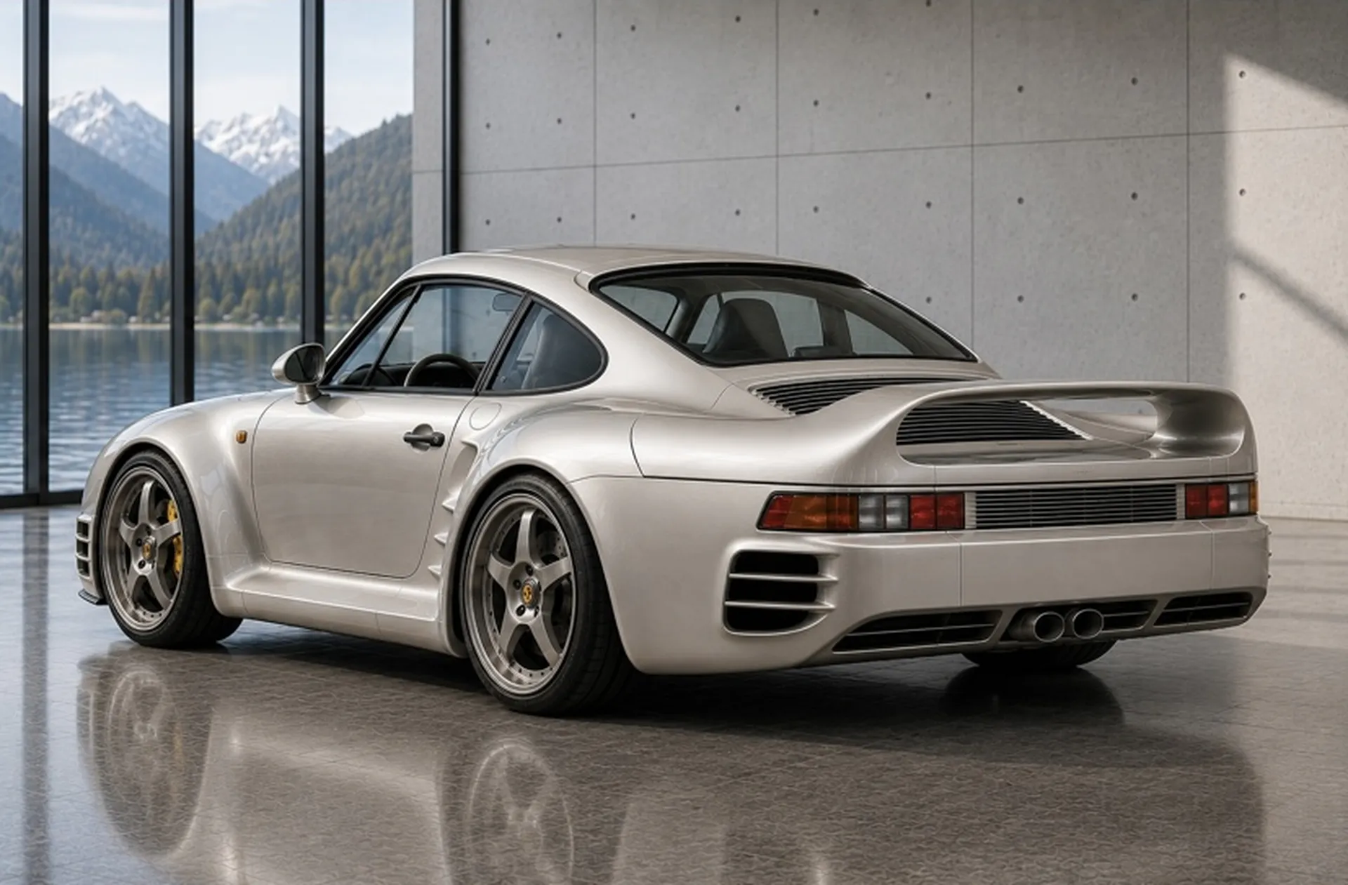 Porsche 959 RS Heritage rear three-quarter