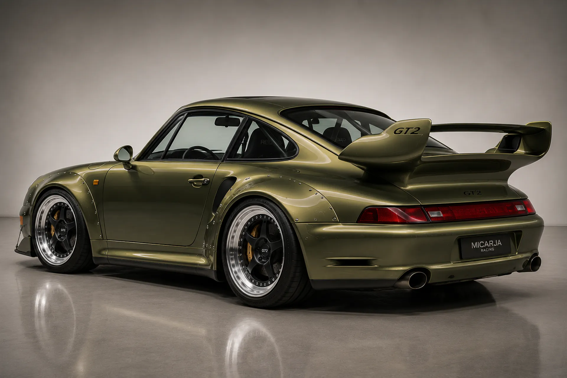 Widebody bespoke Porsche 993 coachbuilding direction in Europe